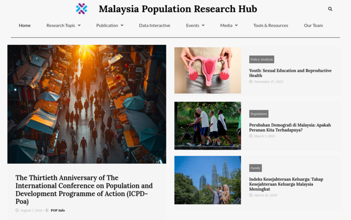 Malaysia Population Research Hub (MPRH)